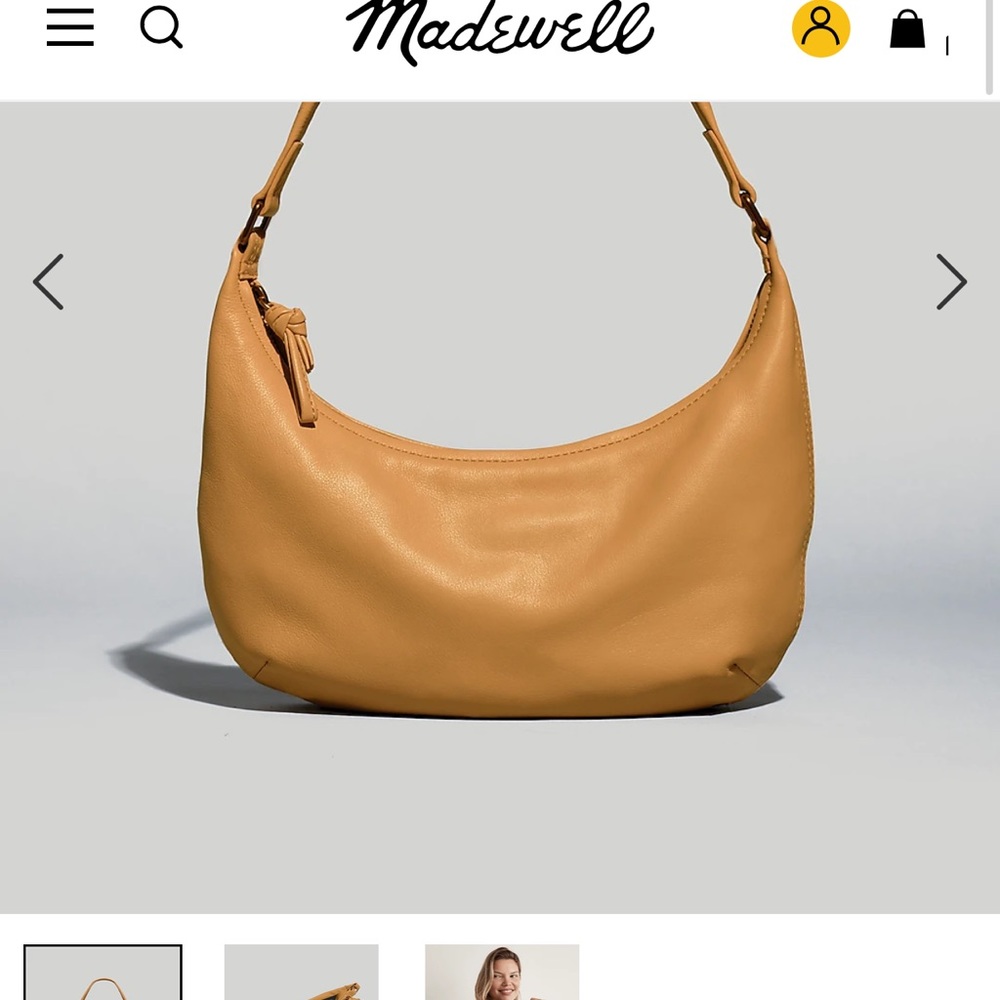Madewell Piazza Small Slouch Shoulder Bag
